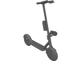 Electric Scooter 3D Model