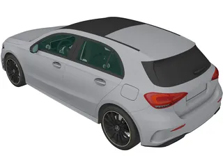 Mercedes-Benz A-Class (2019) 3D Model