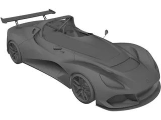 Lotus 3-Eleven 3D Model