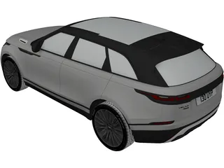 Range Rover Velar (2018) 3D Model