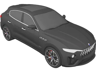 Maserati Levante S Q4 GranSport (2019) 3D Model