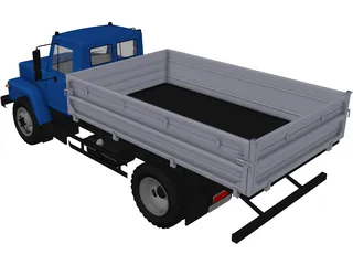 GAZ 3307 3D Model