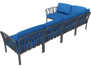 Sofa 3D Model