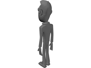 Cartoon Figure Male 3D Model