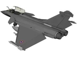 Dassault Rafale 3D Model