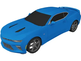 Chevrolet Camaro SS (2016) 3D Model