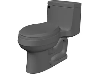 Toilet 3D Model