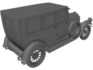 Pierce-Arrow Model 7 (1920) 3D Model