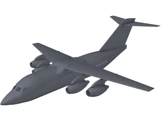 British Aerospace BAe 146 3D Model