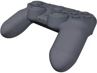 PS4 Controller 3D Model