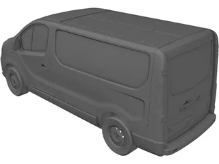 Renault Trafic 3D Model