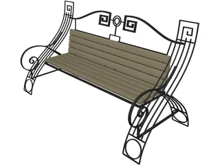 Bench 3D Model