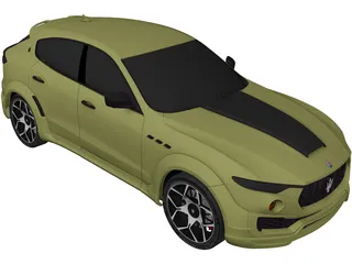 Maserati Levante Novitec (2016) 3D Model