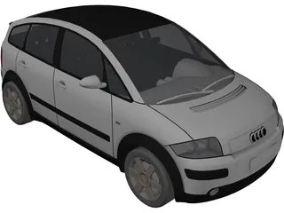 Audi A2 3D Model