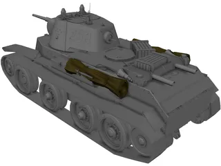 BT-7 3D Model