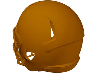 Football Helmet 3D Model