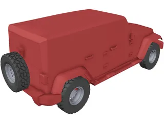 Jeep Wrangler 3D Model