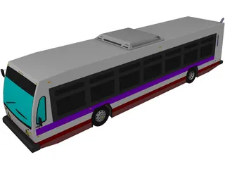 Bus LFSe Nova 3D Model