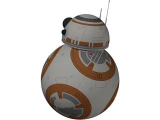 BB-8 Star Wars 3D Model