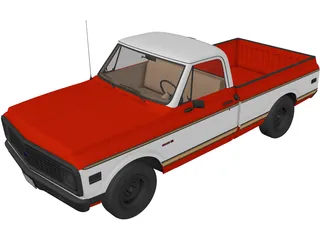 Chevrolet Silverado SS (2002) 3D Model