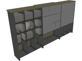 Cupboard 3D Model