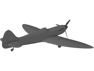 Supermarine Spitfire 3D Model