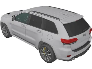 Jeep Grand Cherokee Trackhawk 3D Model