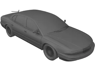 Chrysler New Yorker LHS (1995) 3D Model