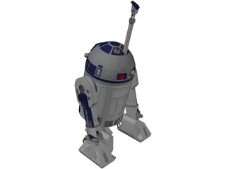 Star Wars R2D2 3D Model