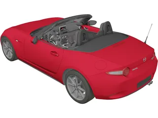 Mazda MX-5 (2017) 3D Model