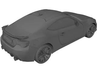 Subaru BRZ 3D Model