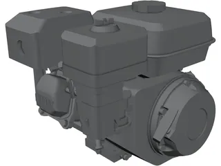 Honda GS200 Engine 3D Model