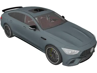 Mercedes-AMG GT63S (2019) 3D Model
