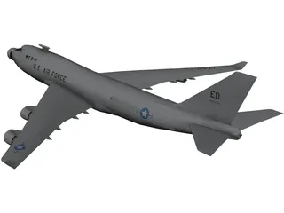 Boeing Airborne Laser YAL-1 3D Model