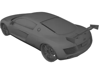 Audi R8 [Tuned] 3D Model