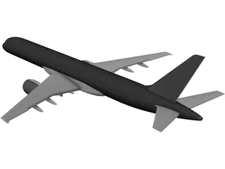 Boeing 757-200 Delta-2 3D Model