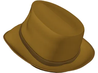 Fedora Hat 3D Model