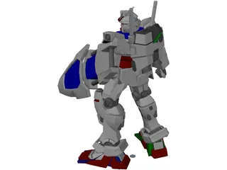 Gundum 3D Model