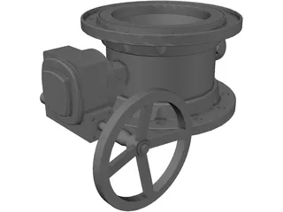 Wasser Valve 3D Model