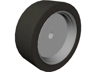 Wheel Tire 3D Model