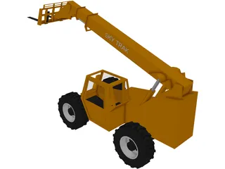 Forklift Skytrack All Terrain 3D Model