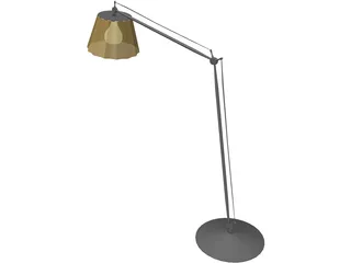 Hinge-Arm Table Lamp 3D Model