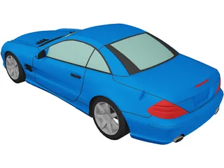 Mercedes-Benz SL500 3D Model