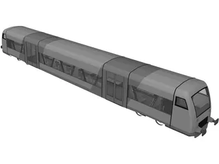 Regio Shuttle 3D Model