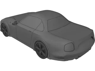 Exclusive Car 3D Model