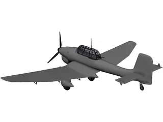 Junkers Ju 87 3D Model