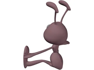 Toy Ant 3D Model