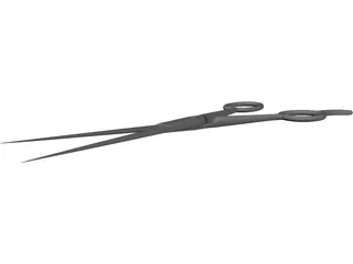 Surgical Scissors 3D Model