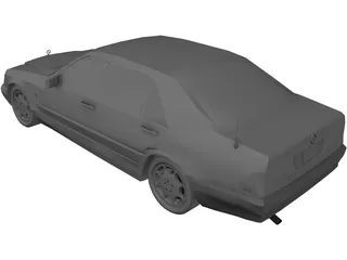 Mercedes-Benz S600 3D Model