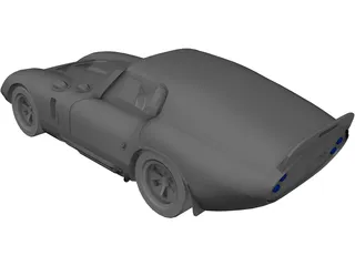 Cobra Schelby Daytona 3D Model